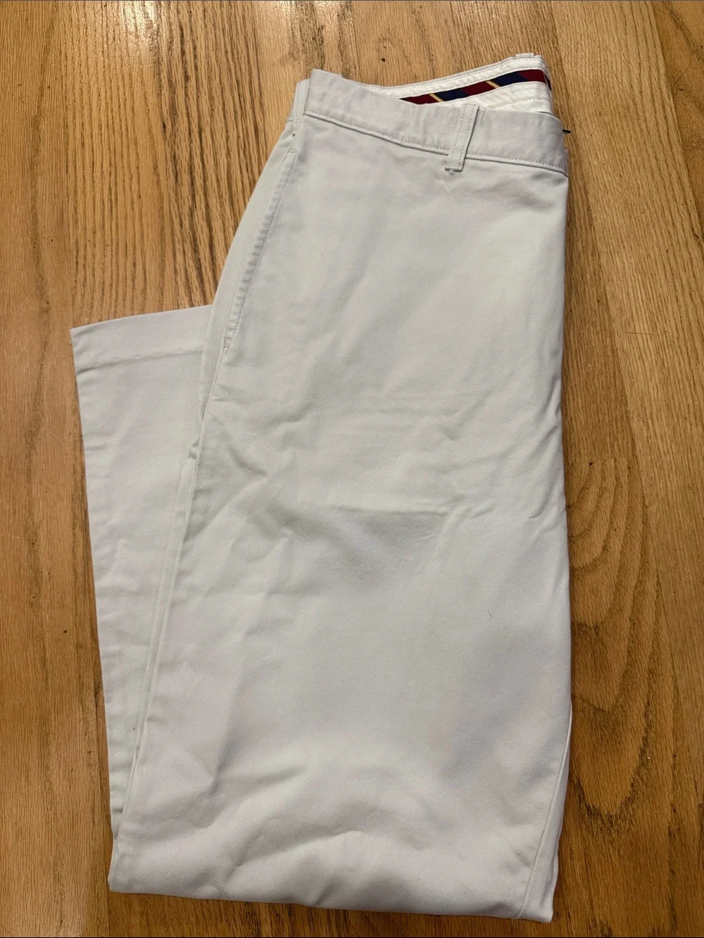 J. Crew Men's Light Gray Cotton Chinos